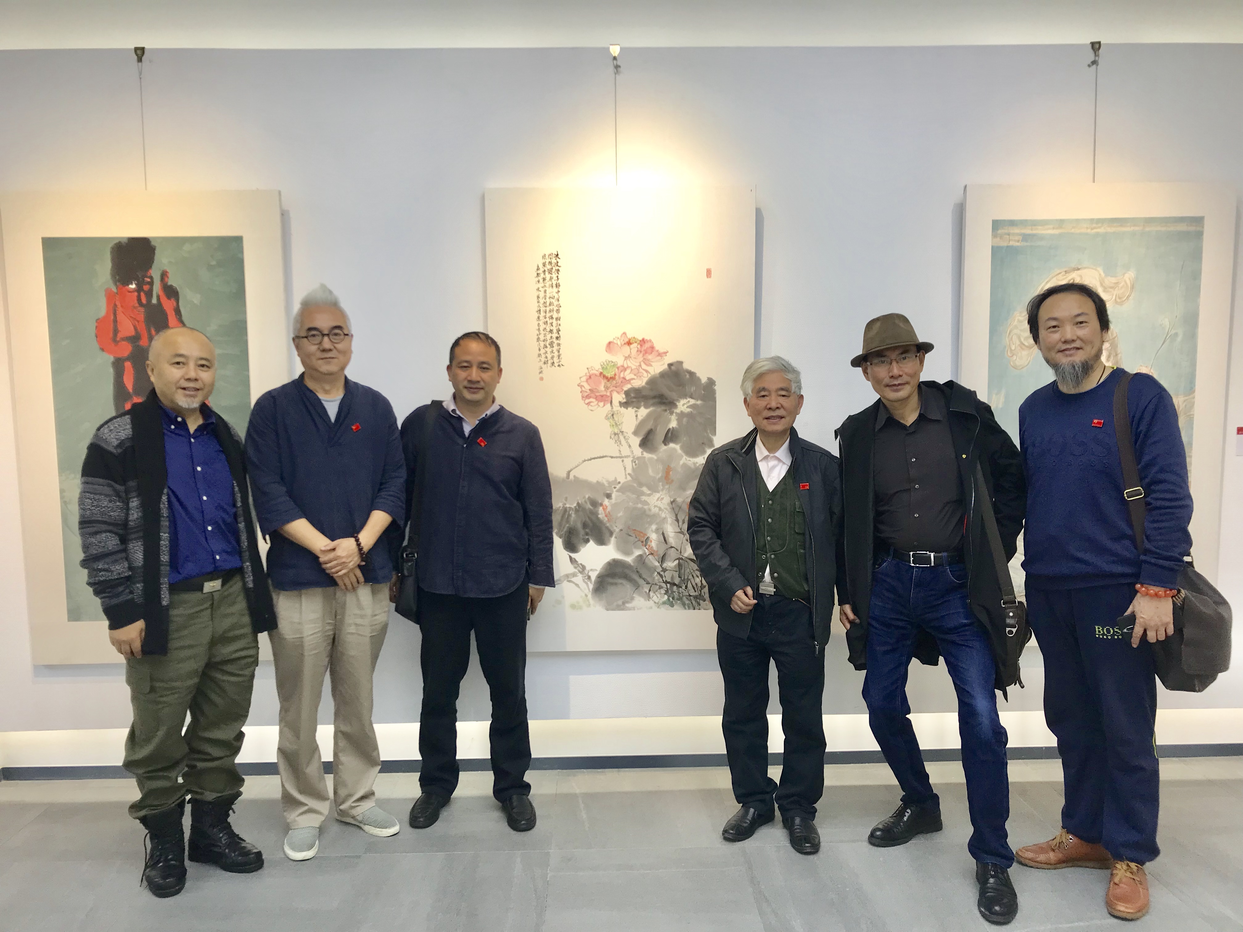 浙江省国际美术交流协会"当代书画家邀请展"在影天国际艺廊举行